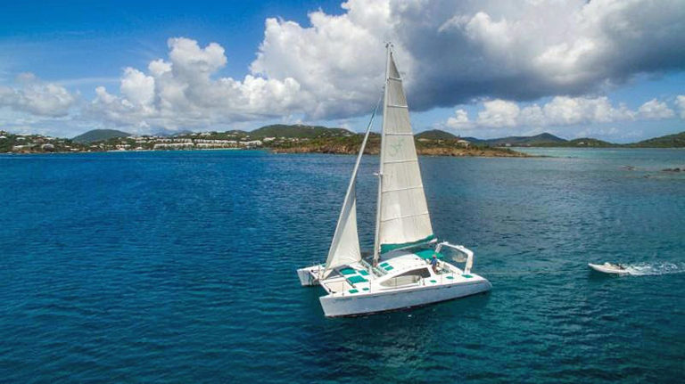 Frangines, a 55 feet catamaran